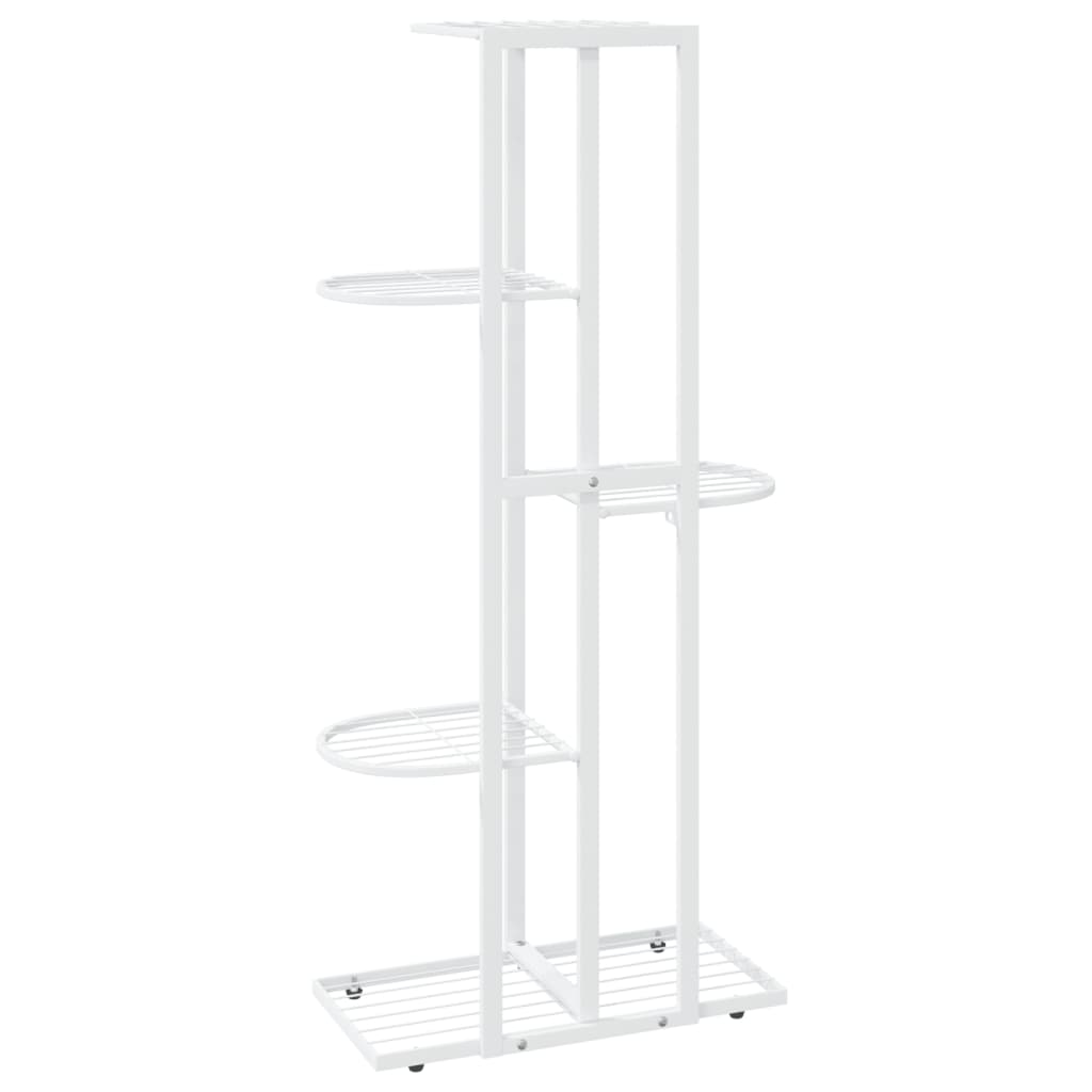 8720286504109_g_en_hd_3 vidaXL 5-Floor Flower Stand 43x22x98 cm White Metal - Image 5