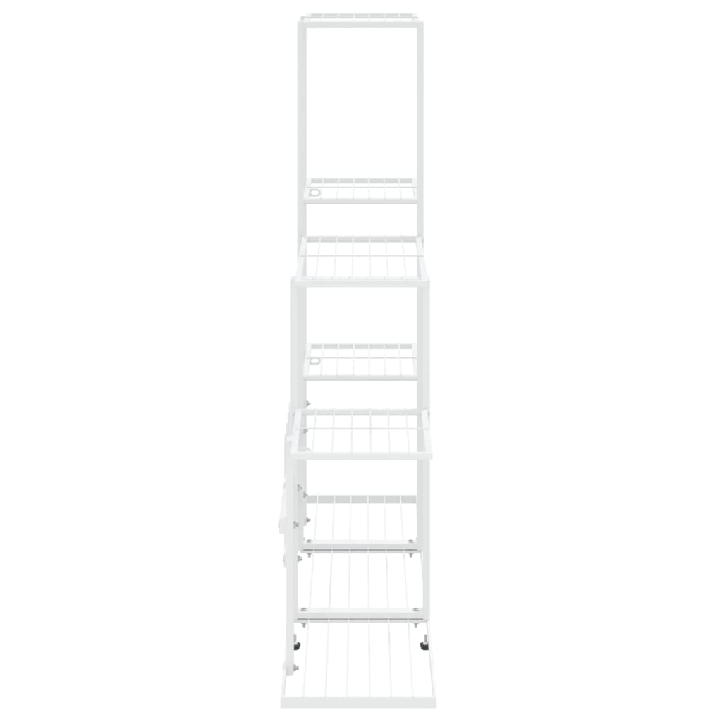8720286504123_g_en_hd_2 vidaXL Flower Stand 94.5x25x88 cm White Metal - Image 4