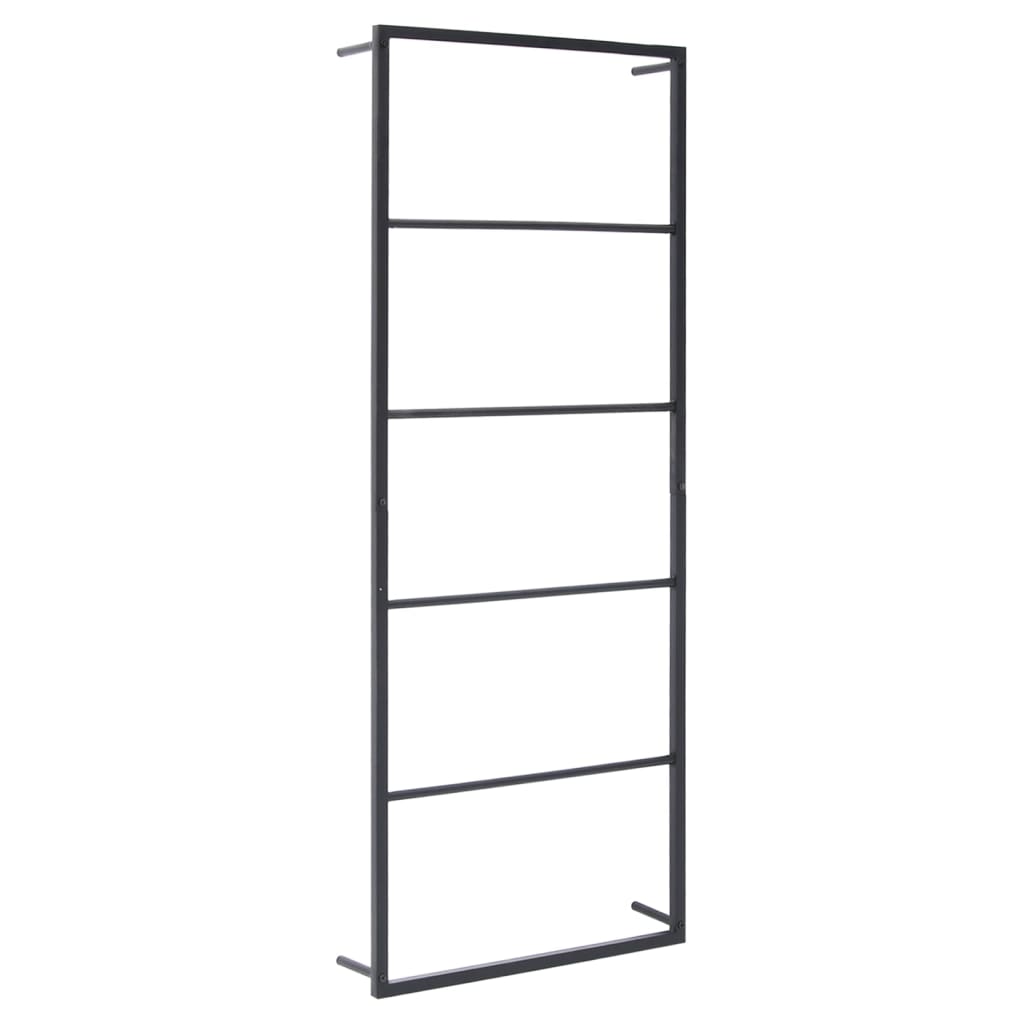 8720286504178_a_en_hd_1 vidaXL Towel Rack Black 45x10x115 cm Steel - Image 2