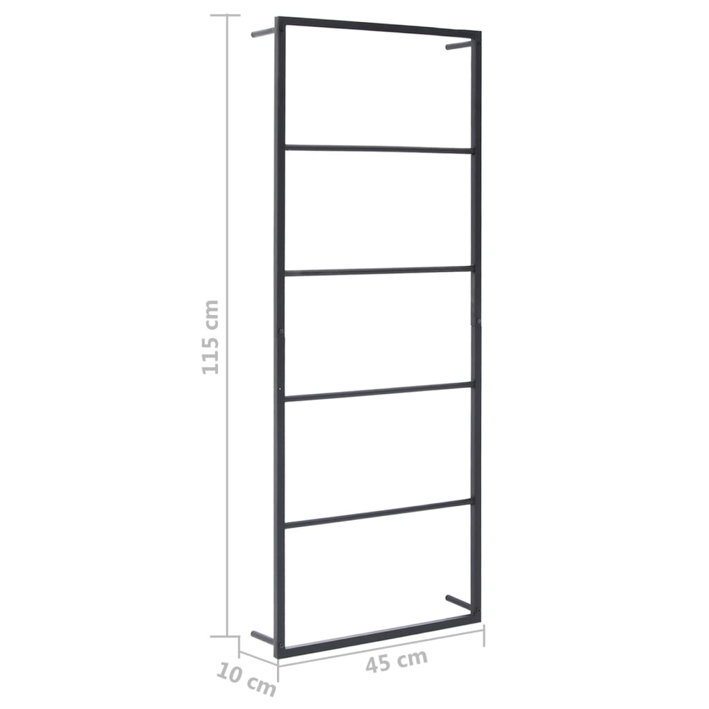 8720286504178_g_en_hd_4 vidaXL Towel Rack Black 45x10x115 cm Steel - Image 6