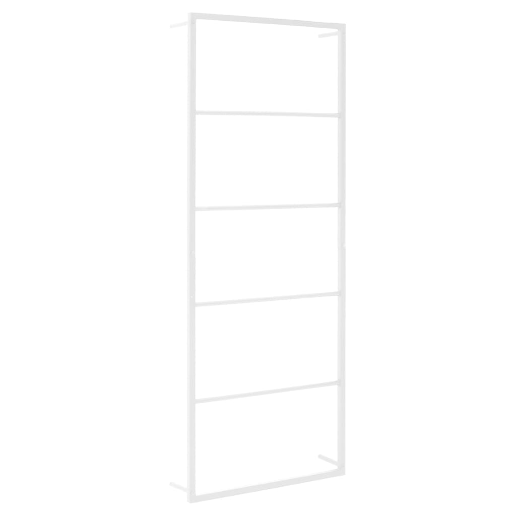 8720286504185_a_en_hd_1 vidaXL Towel Rack White 45x10x115 cm Steel - Image 2