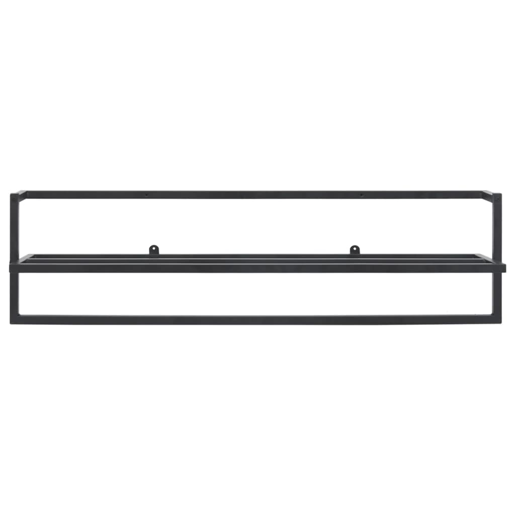 8720286504215_g_en_hd_1 vidaXL Towel Rack Black 95x25x22 cm Iron - Image 3