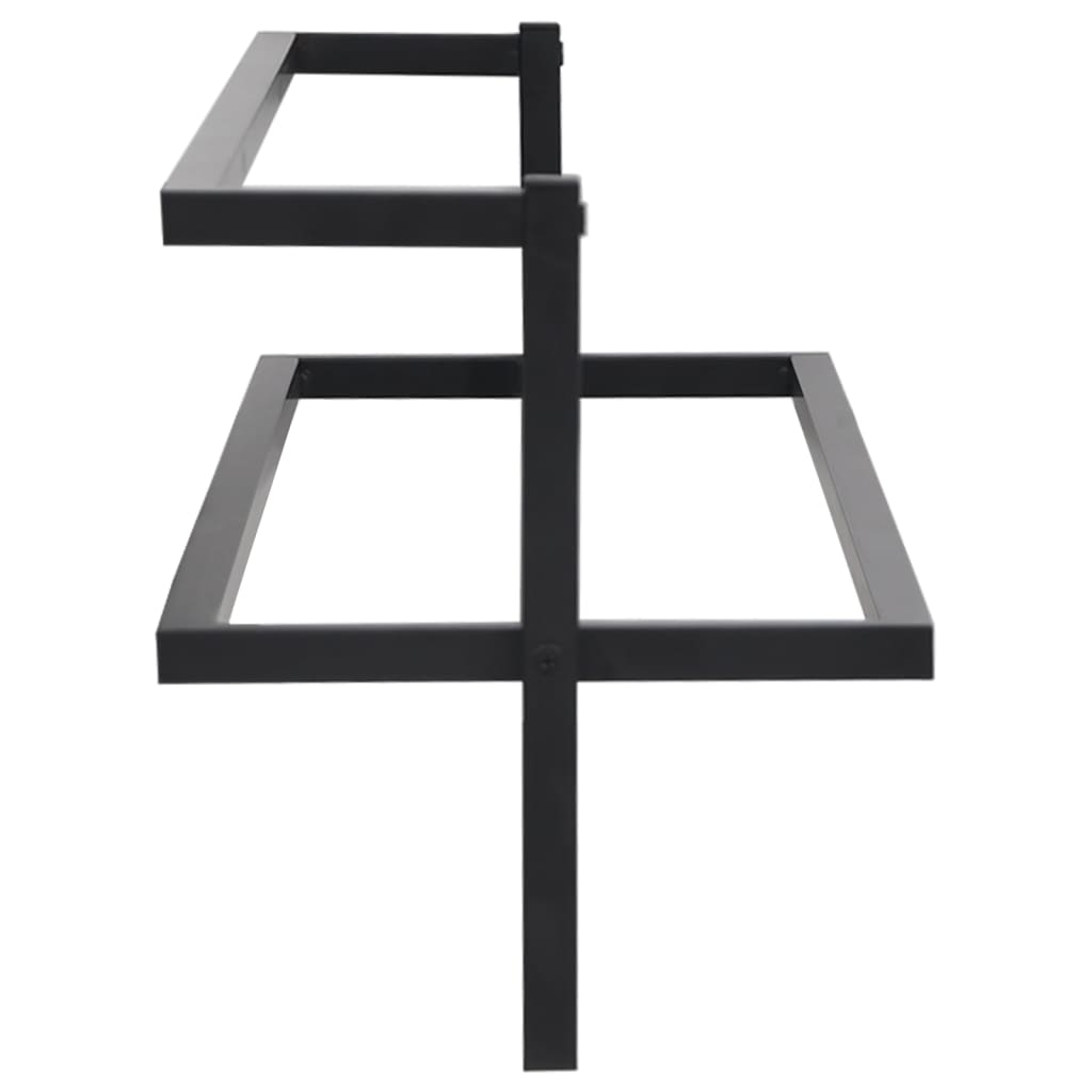 8720286504215_g_en_hd_2 vidaXL Towel Rack Black 95x25x22 cm Iron - Image 4