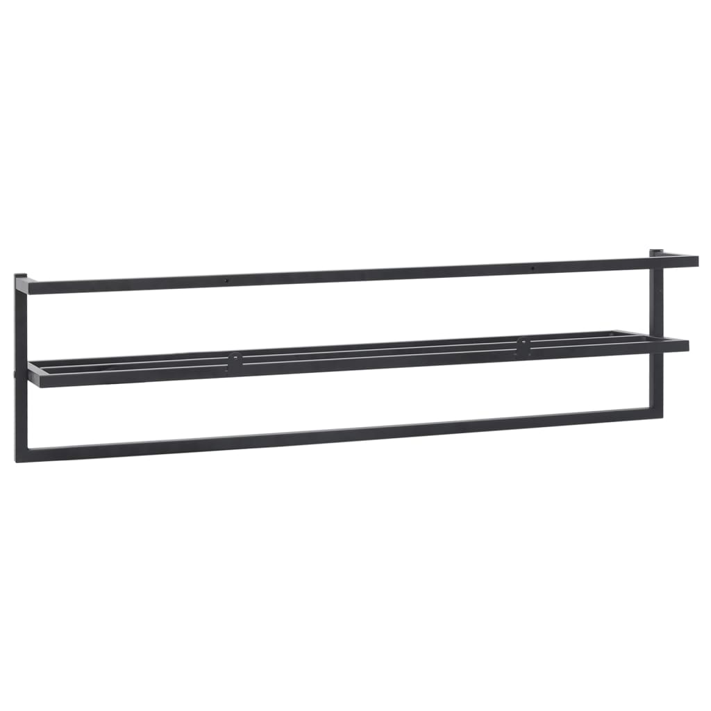 8720286504215_g_en_hd_3 vidaXL Towel Rack Black 95x25x22 cm Iron - Image 5