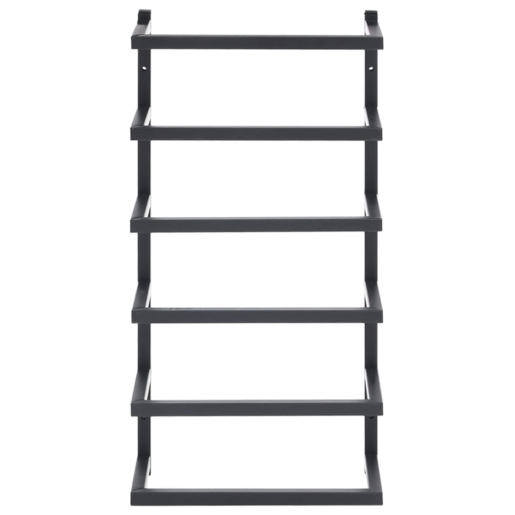 8720286504222_g_en_hd_1 vidaXL Towel Rack Black 24x12x48 cm Steel - Image 3