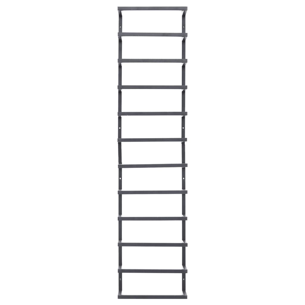 8720286504246_g_en_hd_1 vidaXL Towel Rack Black 24x12x96 cm Steel - Image 3
