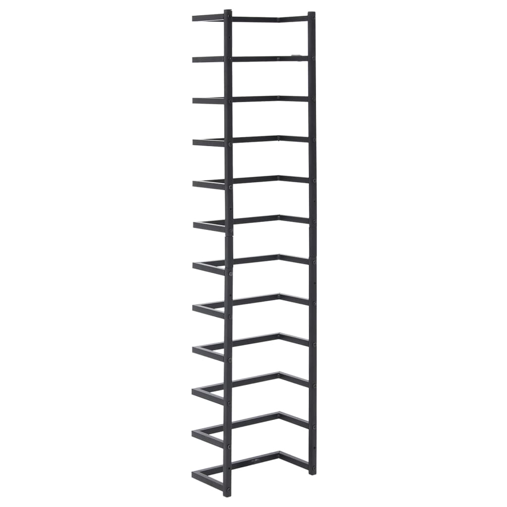 8720286504246_g_en_hd_3 vidaXL Towel Rack Black 24x12x96 cm Steel - Image 5