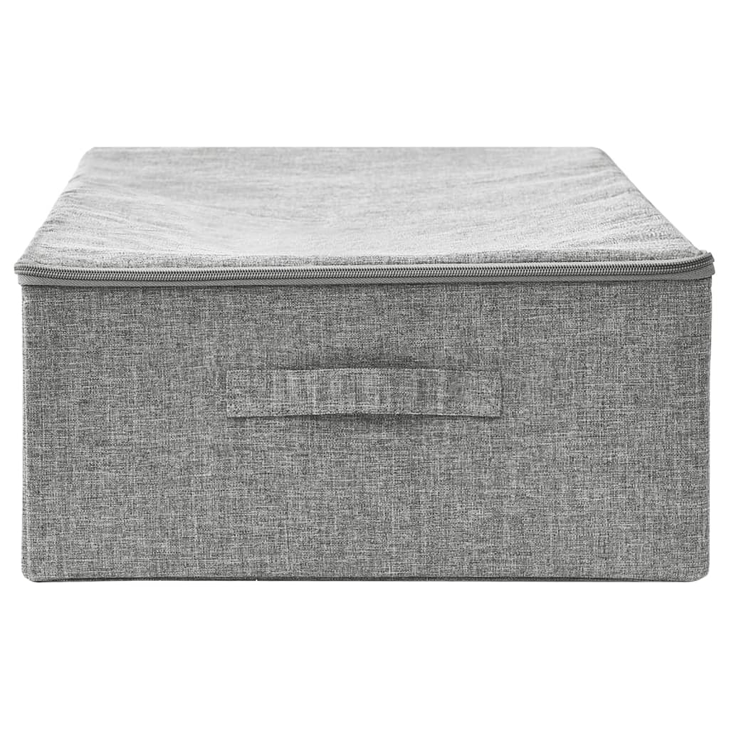 8720286505274_g_en_hd_2 vidaXL Storage Box Fabric 70x40x18 cm Grey - Image 4