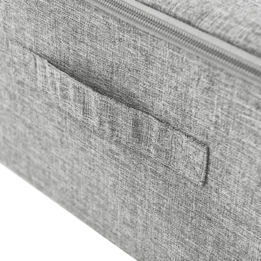 8720286505274_g_en_hd_6 vidaXL Storage Box Fabric 70x40x18 cm Grey - Image 8