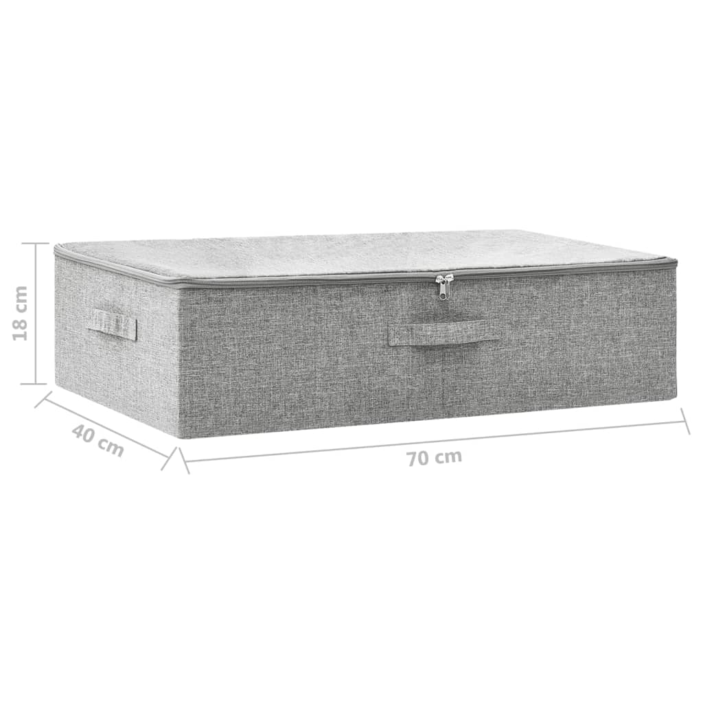 8720286505274_g_en_hd_8 vidaXL Storage Box Fabric 70x40x18 cm Grey - Image 10