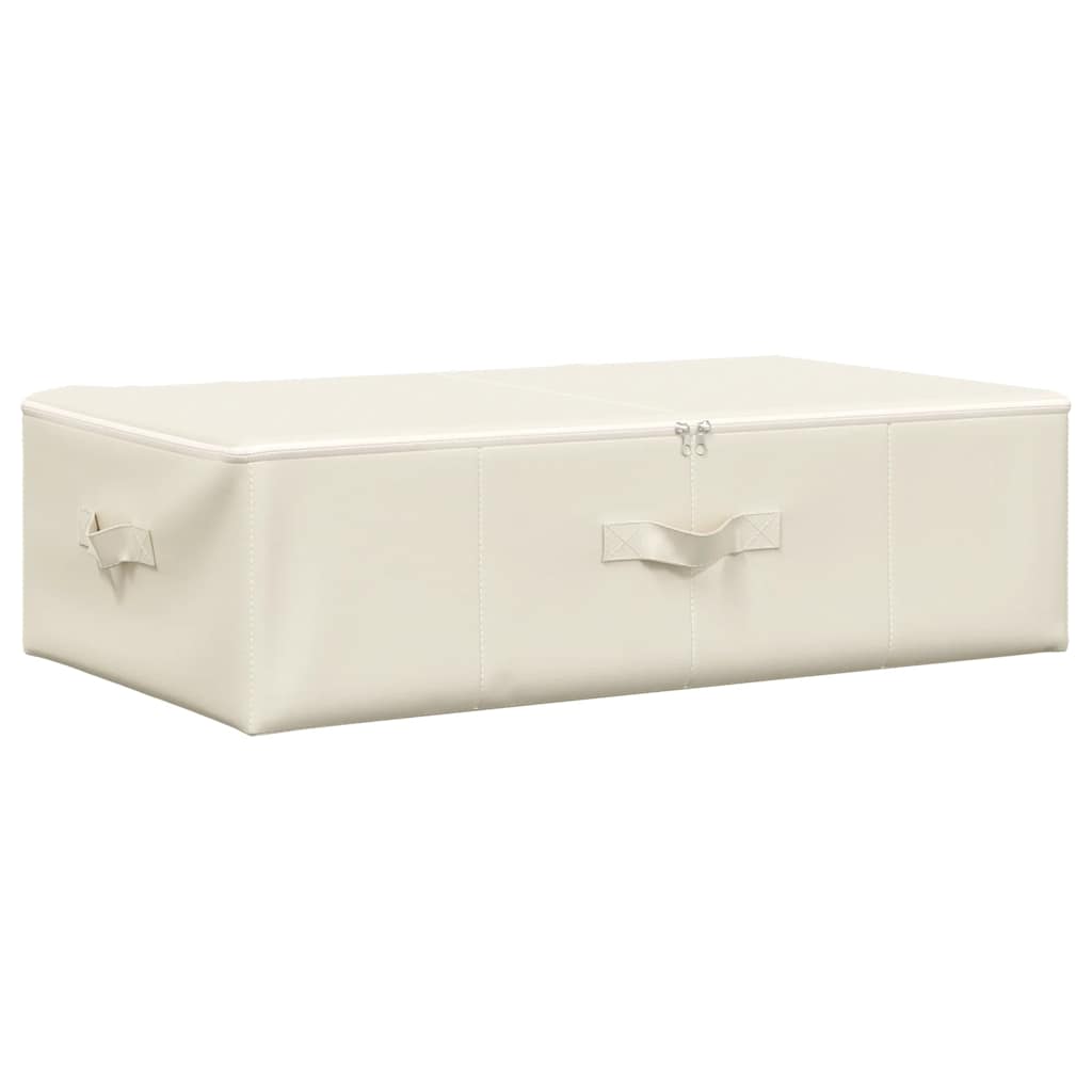 8720286505298_a_en_hd_1 vidaXL Storage Box Fabric 70x40x18 cm Cream - Image 2