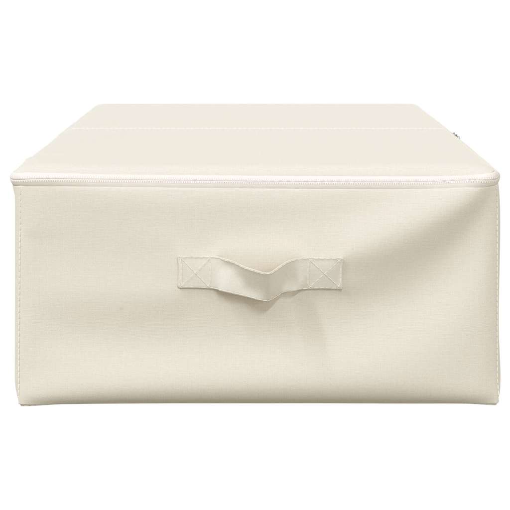 8720286505304_g_en_hd_3 vidaXL Storage Boxes 2 pcs Fabric 70x40x18 cm Cream - Image 5