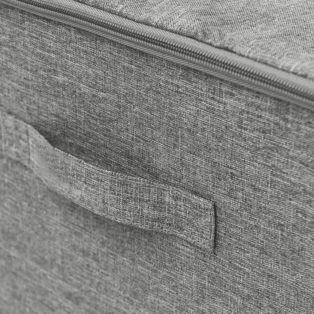 8720286505328_g_en_hd_8 vidaXL Storage Boxes 2 pcs Fabric 43x34x23 cm Grey - Image 10