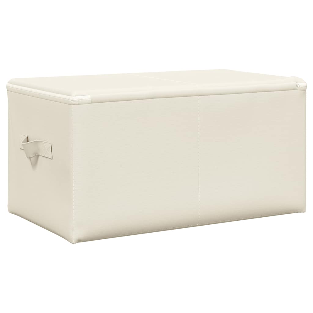 8720286505335_g_en_hd_4 vidaXL Storage Boxes 2 pcs Fabric 43x34x23 cm Cream - Image 6