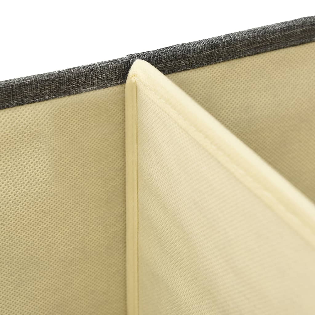 8720286505359_g_en_hd_7 vidaXL Storage Boxes 2 pcs Fabric 50x30x25 cm Anthracite - Image 9