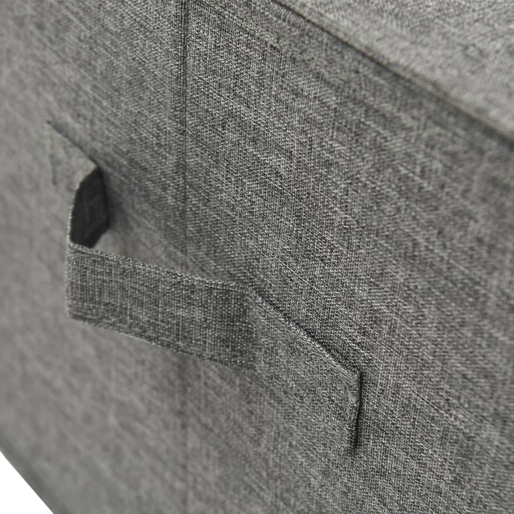 8720286505359_g_en_hd_8 vidaXL Storage Boxes 2 pcs Fabric 50x30x25 cm Anthracite - Image 10