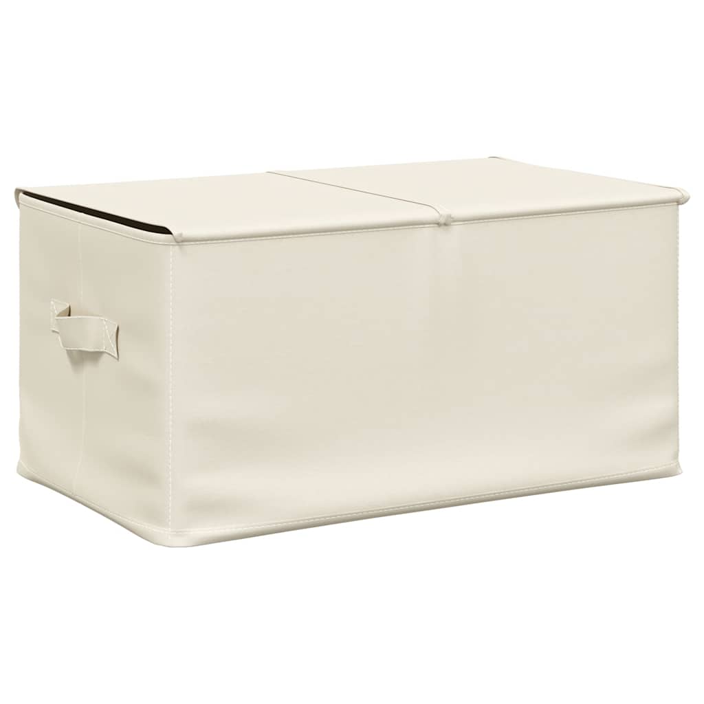 8720286505397_g_en_hd_3 vidaXL Storage Boxes 2 pcs Fabric 50x30x25 cm Cream - Image 5