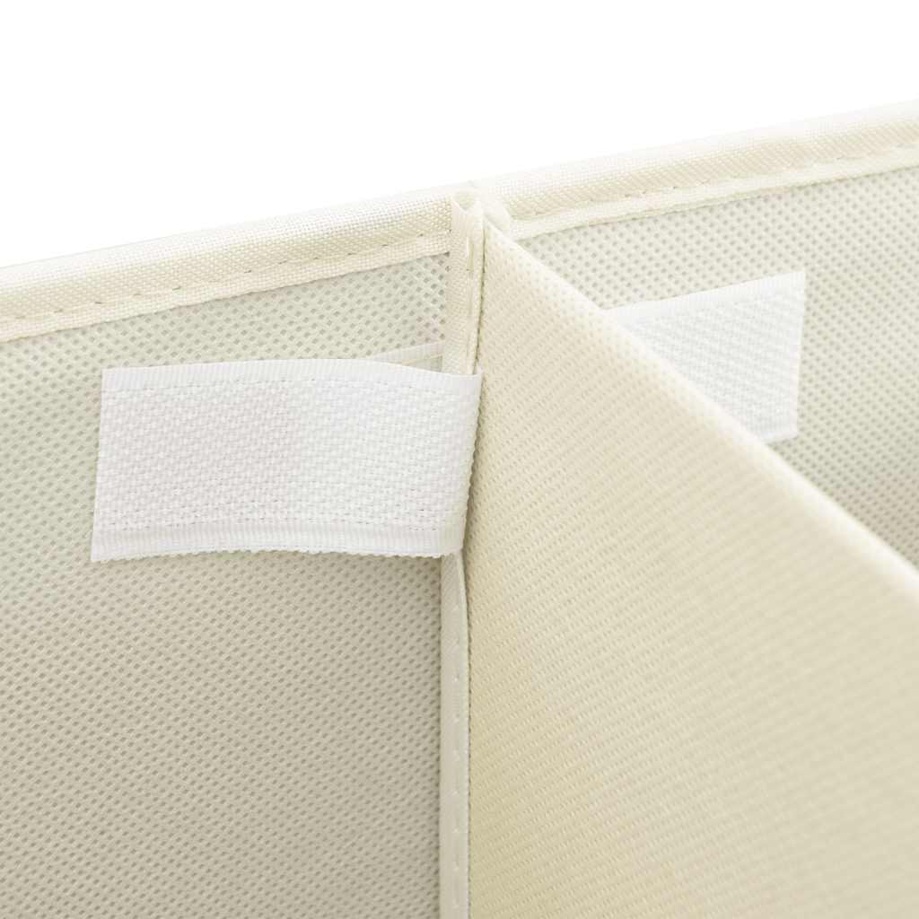 8720286505397_g_en_hd_6 vidaXL Storage Boxes 2 pcs Fabric 50x30x25 cm Cream - Image 8