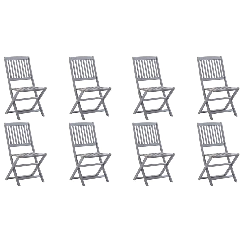 8720286508817_a_en_hd_1 vidaXL Folding Outdoor Chairs 8 pcs Solid Acacia Wood - Image 1