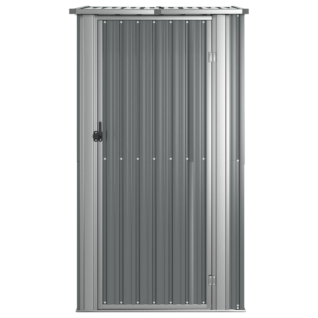 8720286512692_g_en_hd_2 vidaXL Garden Shed Grey 118.5x97x209.5 cm Galvanised Steel - Image 4