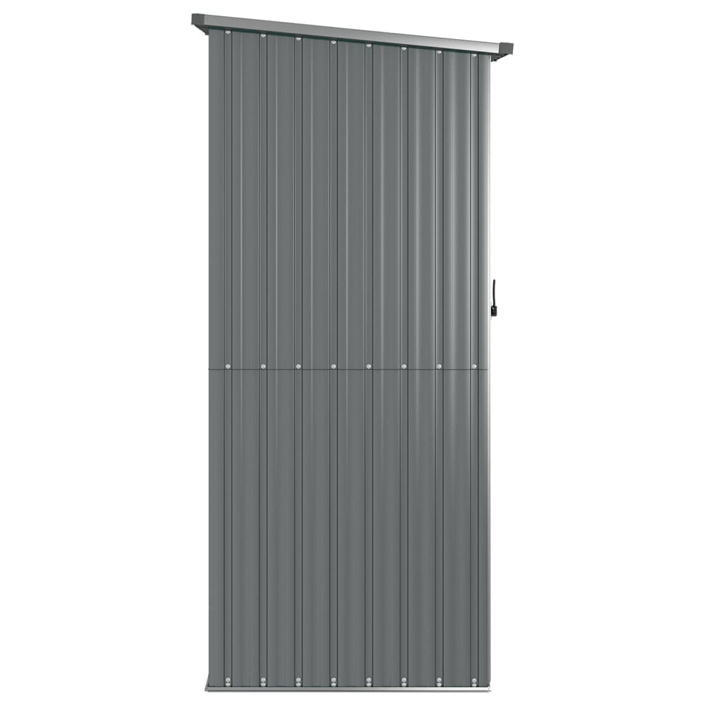 8720286512692_g_en_hd_3 vidaXL Garden Shed Grey 118.5x97x209.5 cm Galvanised Steel - Image 5