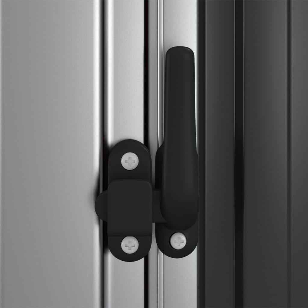 8720286512708_g_en_hd_4 vidaXL Garden Shed Anthracite 118.5x97x209.5 cm Galvanised Steel - Image 6