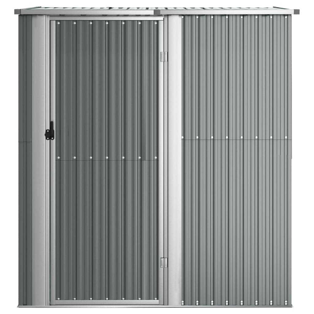 8720286512739_g_en_hd_1 vidaXL Garden Shed Grey 180.5x97x209.5 cm Galvanised Steel - Image 3