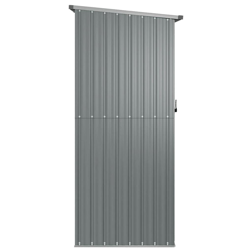 8720286512739_g_en_hd_3 vidaXL Garden Shed Grey 180.5x97x209.5 cm Galvanised Steel - Image 5