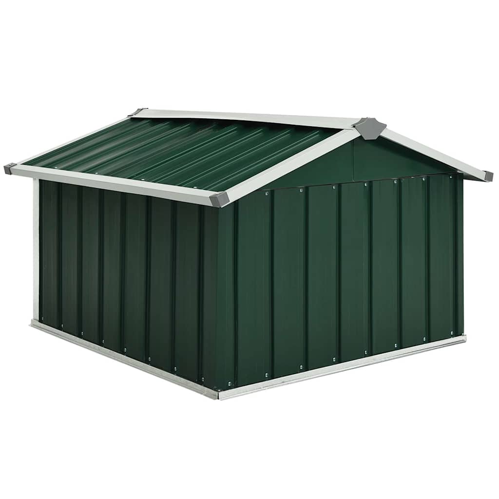 8720286512760_g_en_hd_3 vidaXL Garden Robot Lawnmower Shed 92x97x63 cm Galvanised Steel Green - Image 5