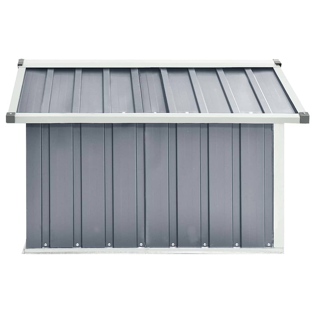 8720286512777_g_en_hd_2 vidaXL Garden Robot Lawnmower Shed 92x97x63 cm Galvanised Steel Grey - Image 4