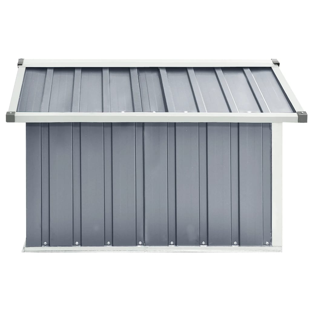 8720286512777_g_en_hd_4 vidaXL Garden Robot Lawnmower Shed 92x97x63 cm Galvanised Steel Grey - Image 6
