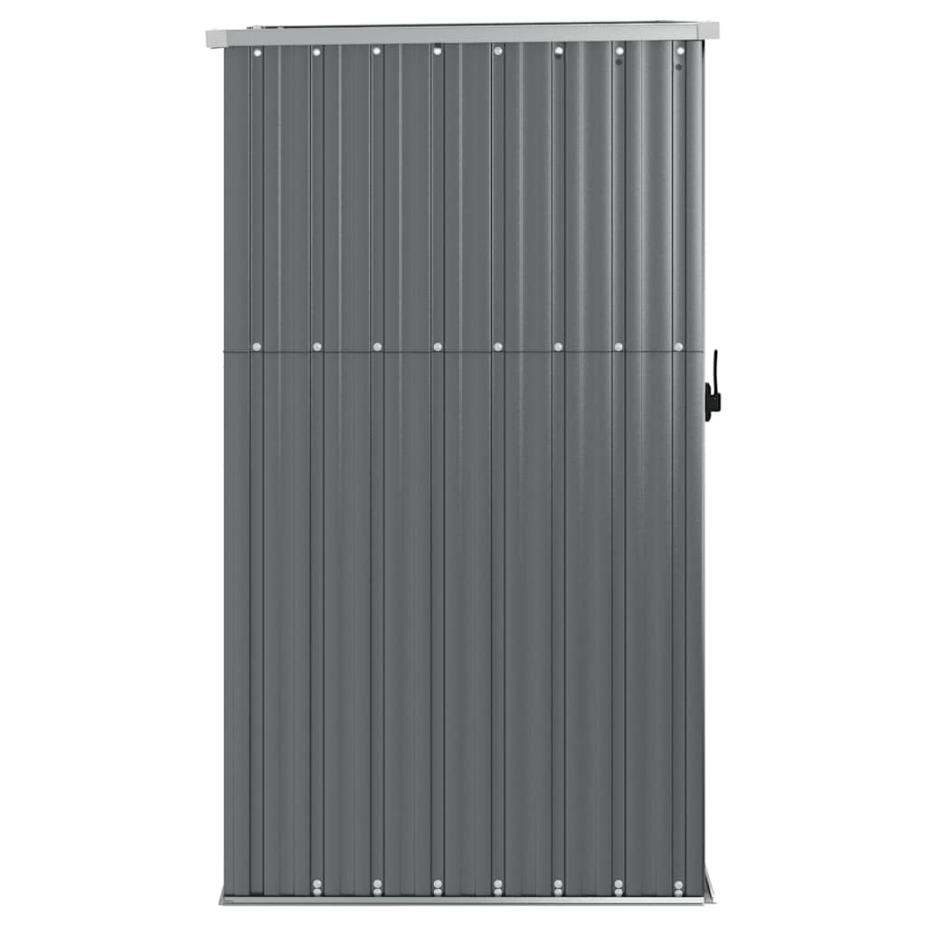 8720286512814_g_en_hd_3 vidaXL Garden Tool Shed Grey 88x89x161 cm Galvanised Steel - Image 5