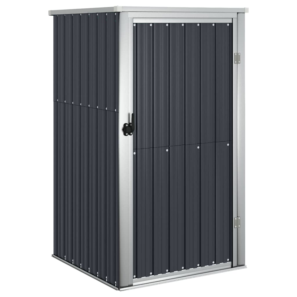 8720286512821_a_en_hd_1 vidaXL Garden Tool Shed Anthracite 88x89x161 cm Galvanised Steel - Image 2