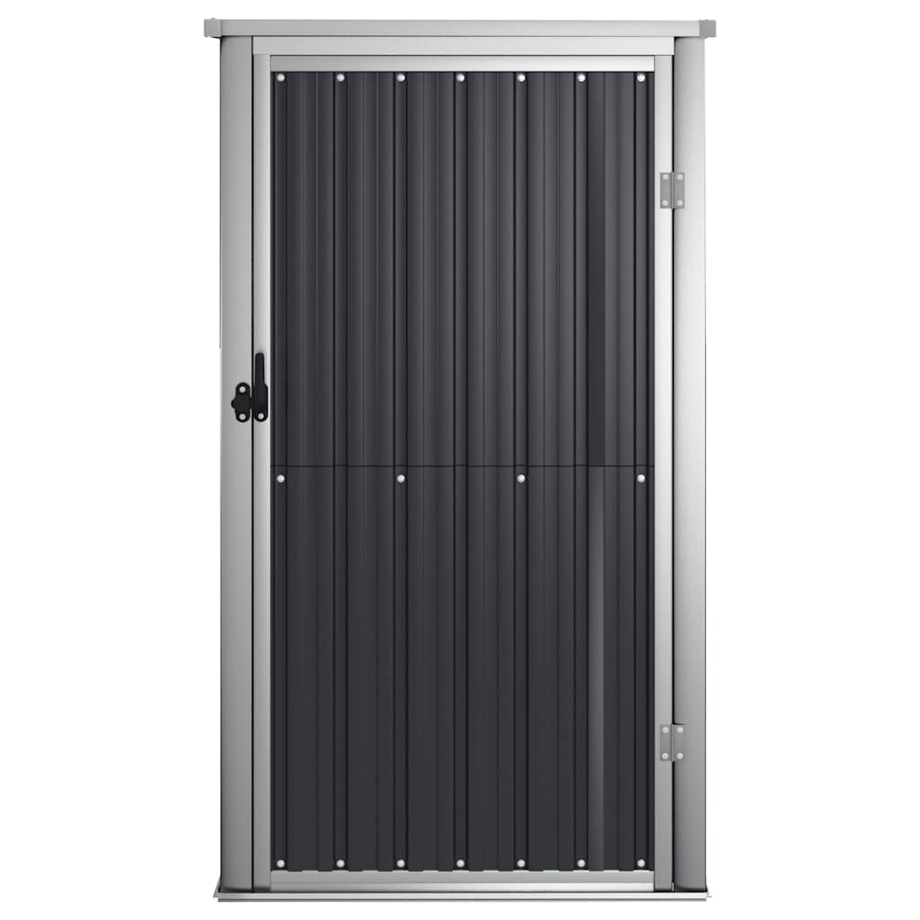 8720286512821_g_en_hd_1 vidaXL Garden Tool Shed Anthracite 88x89x161 cm Galvanised Steel - Image 3