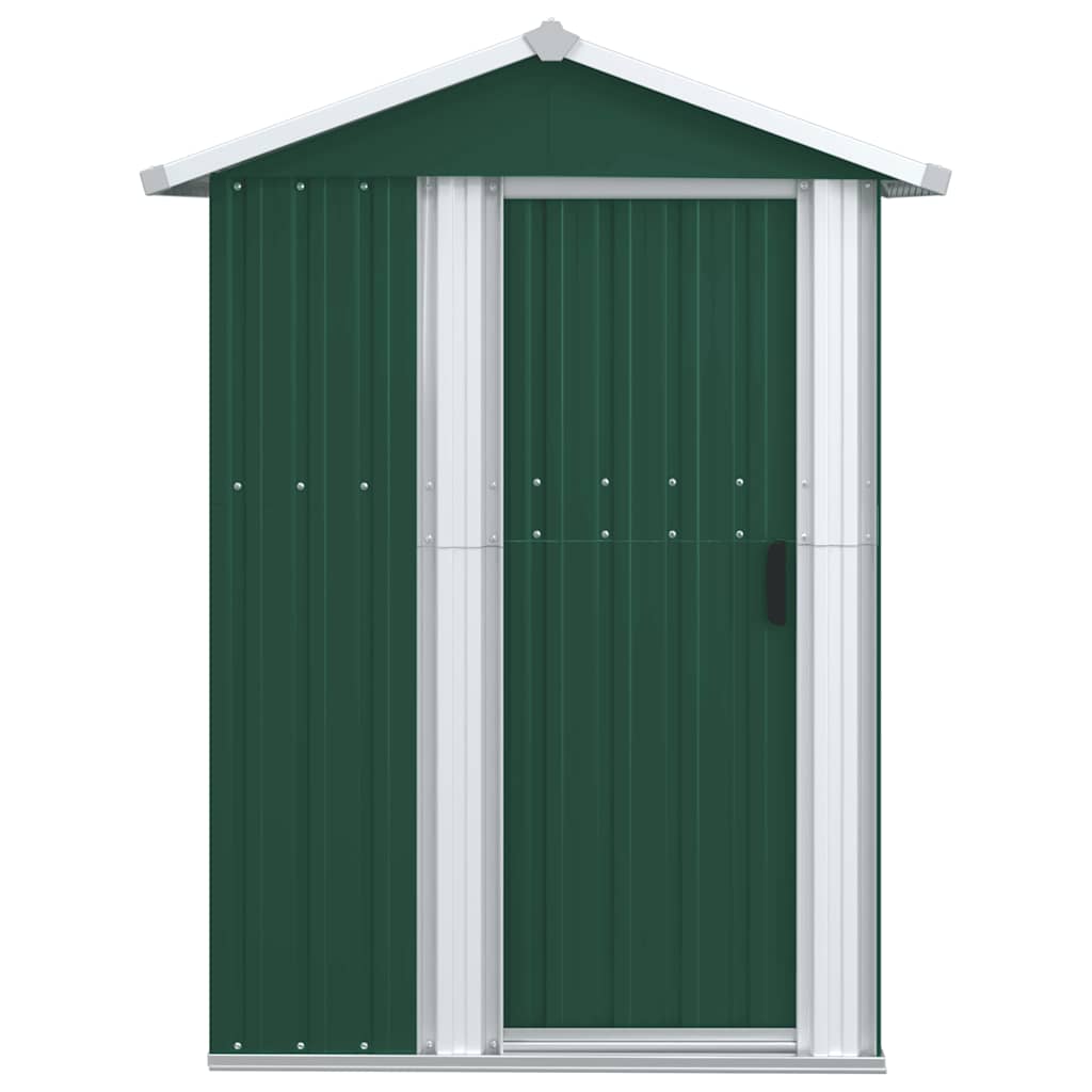 8720286513088_g_en_hd_1 vidaXL Garden Shed Green 126x97.5x177 cm Galvanised Steel - Image 3