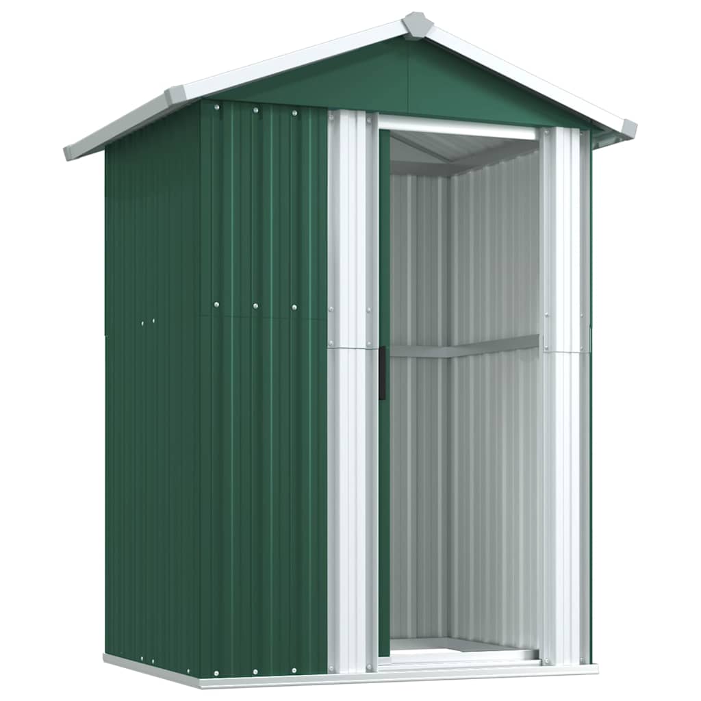 8720286513088_g_en_hd_2 vidaXL Garden Shed Green 126x97.5x177 cm Galvanised Steel - Image 4