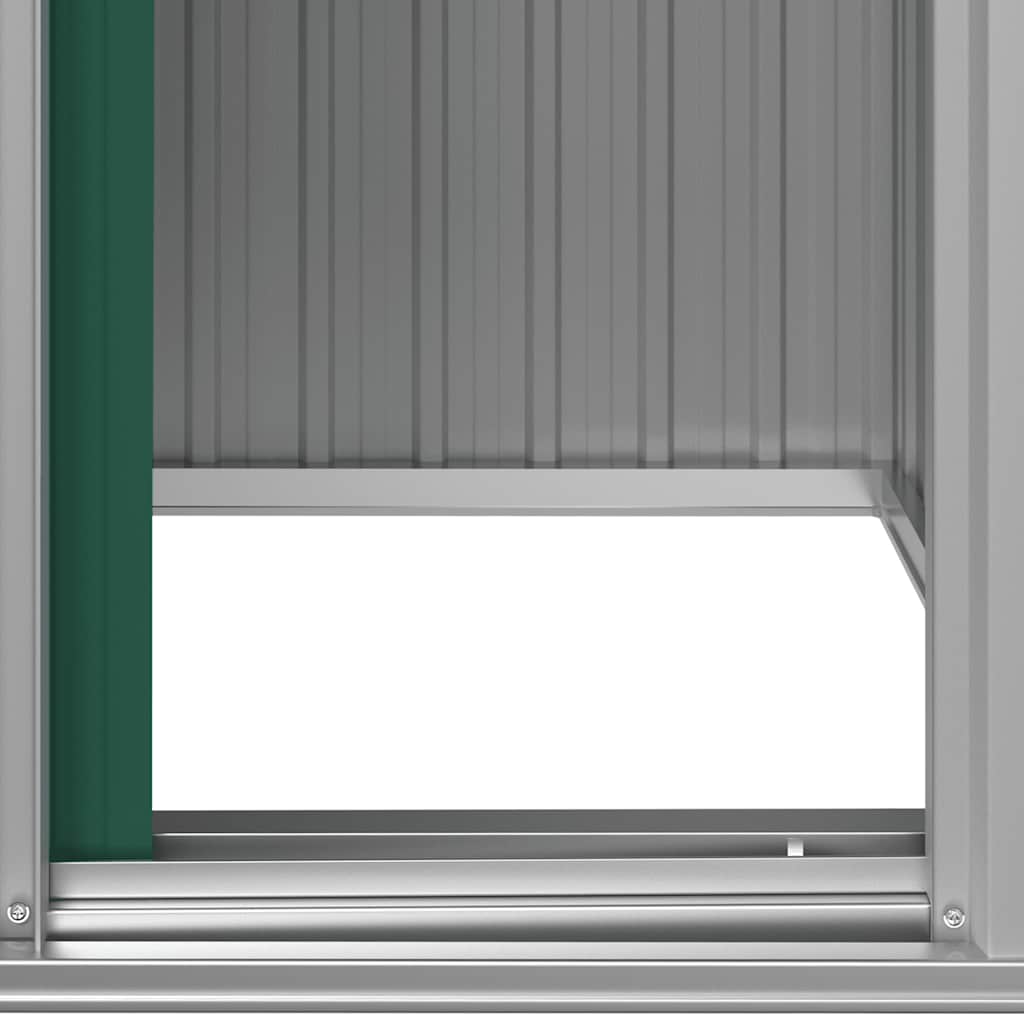 8720286513088_g_en_hd_5 vidaXL Garden Shed Green 126x97.5x177 cm Galvanised Steel - Image 7