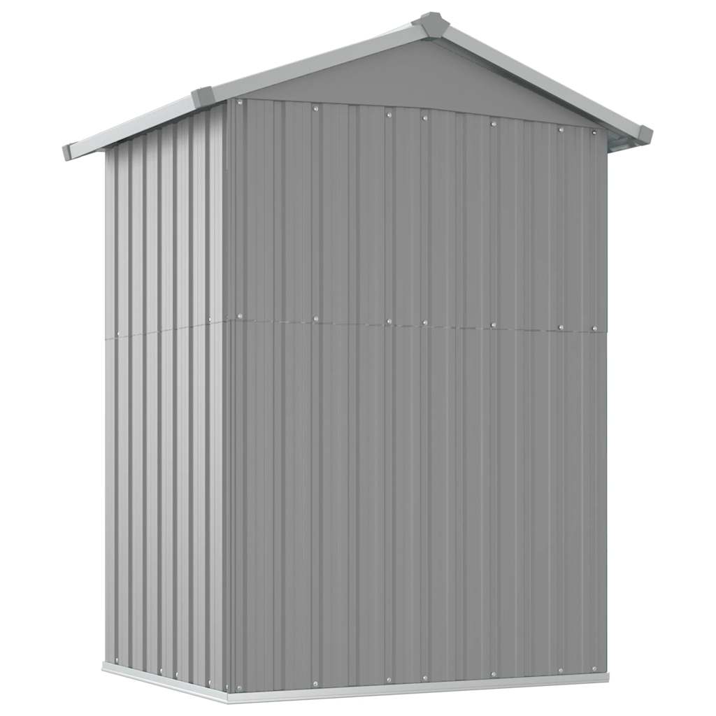 8720286513095_g_en_hd_4 vidaXL Garden Shed Grey 126x97.5x177 cm Galvanised Steel - Image 6