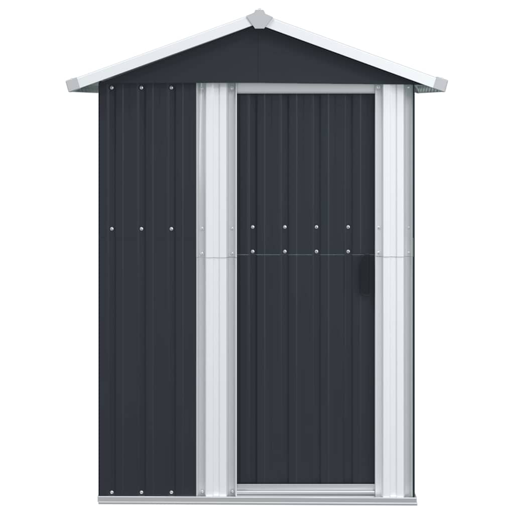 8720286513101_g_en_hd_1 vidaXL Garden Shed Anthracite 126x97.5x177 cm Galvanised Steel - Image 3