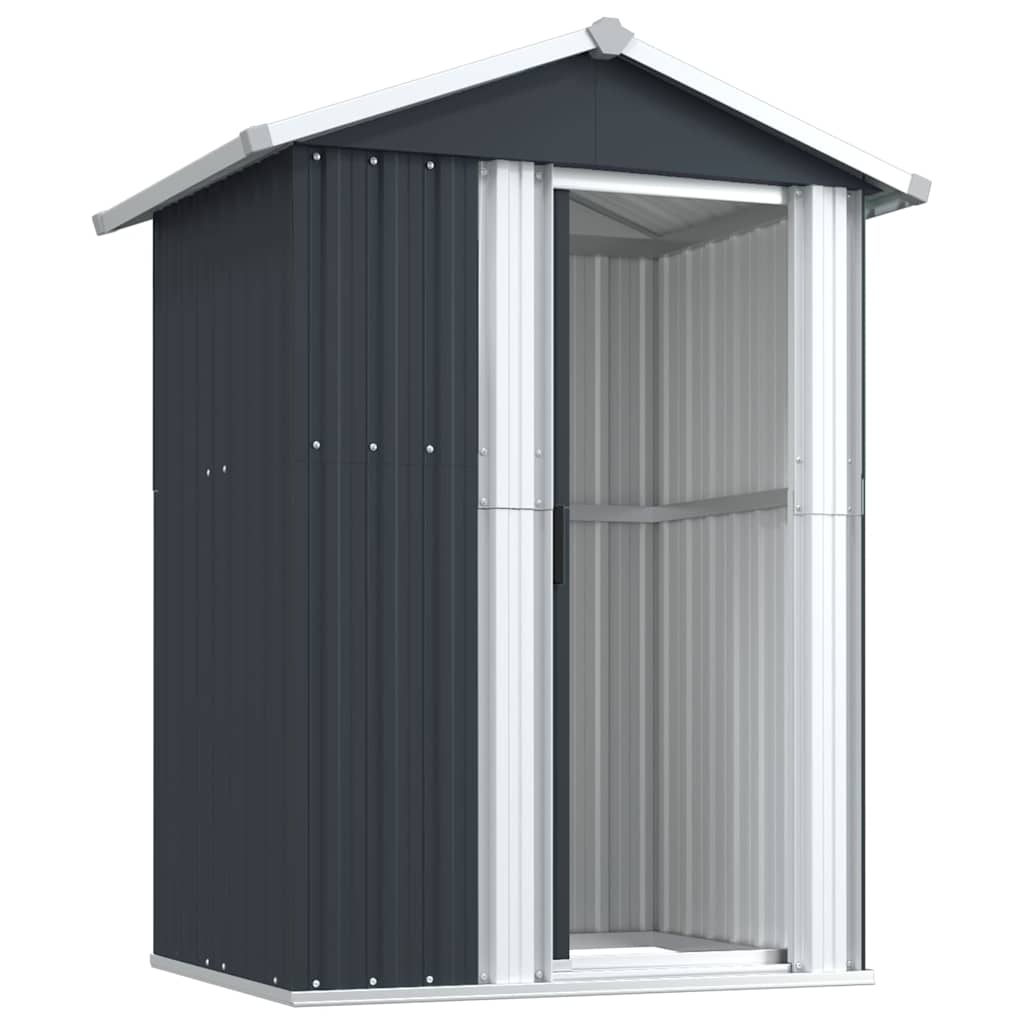 8720286513101_g_en_hd_2 vidaXL Garden Shed Anthracite 126x97.5x177 cm Galvanised Steel - Image 4
