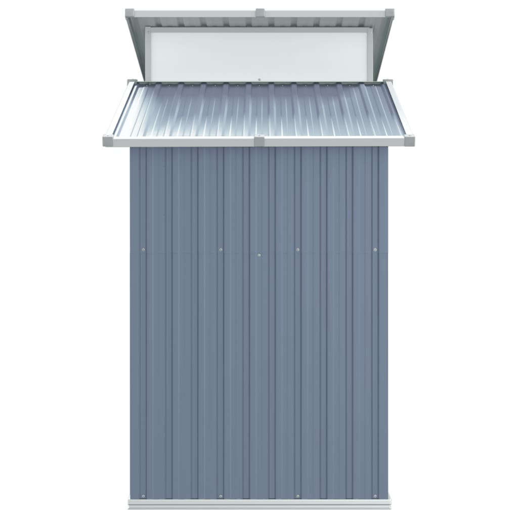 8720286513132_g_en_hd_3 vidaXL Garden Shed Grey 270x130x208.5 cm Galvanised Steel - Image 5