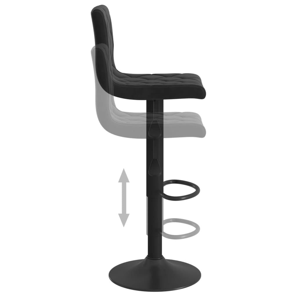8720286521083_g_en_hd_5 vidaXL Bar Stools 2 pcs Black Velvet - Image 7