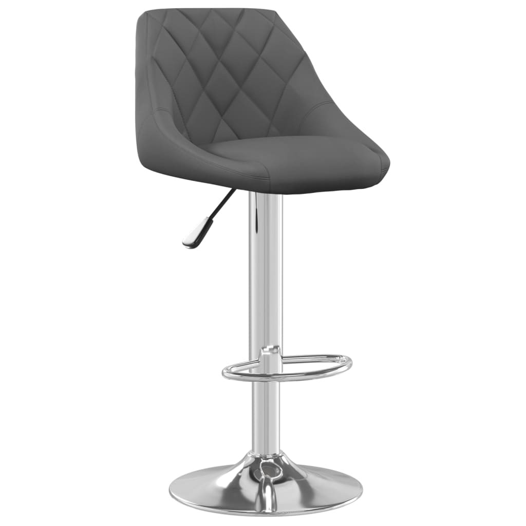 8720286536865_g_en_hd_1 vidaXL Bar Stool 2 Pcs Dark Grey Velvet - Image 3