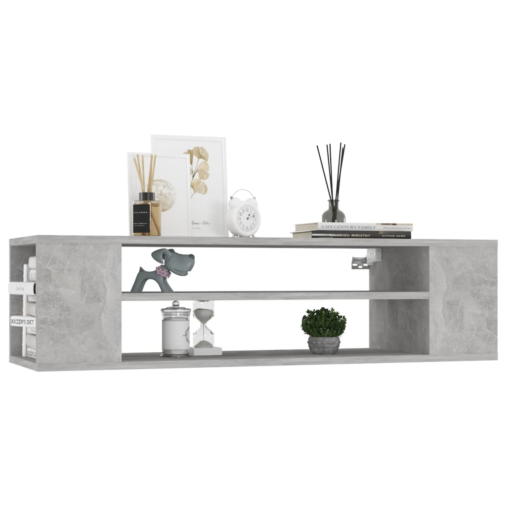 8720286541555_g_en_hd_1 vidaXL Hanging TV Cabinet Concrete Grey 100x30x26.5 cm Engineered Wood - Image 4