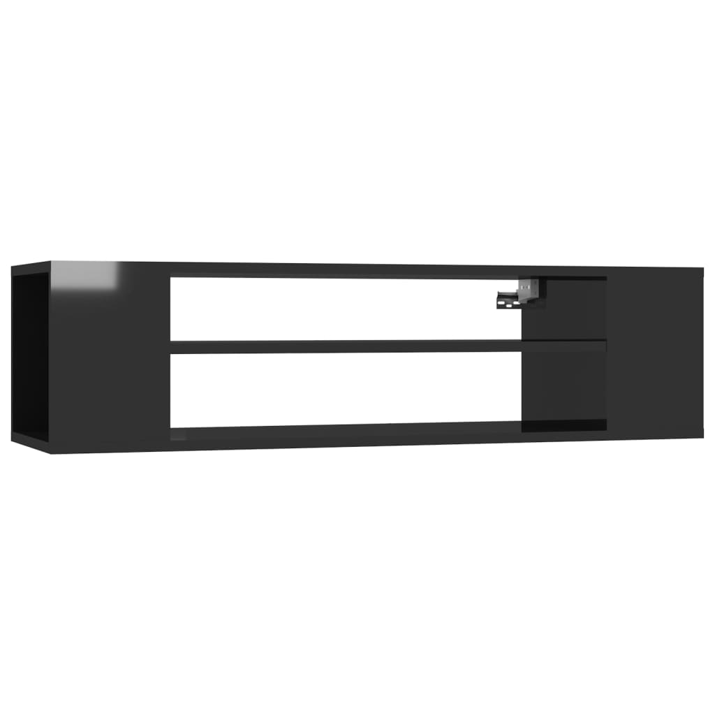 8720286541586_a_en_hd_1 vidaXL Hanging TV Cabinet High Gloss Black 100x30x26.5 cm Engineered Wood - Image 2