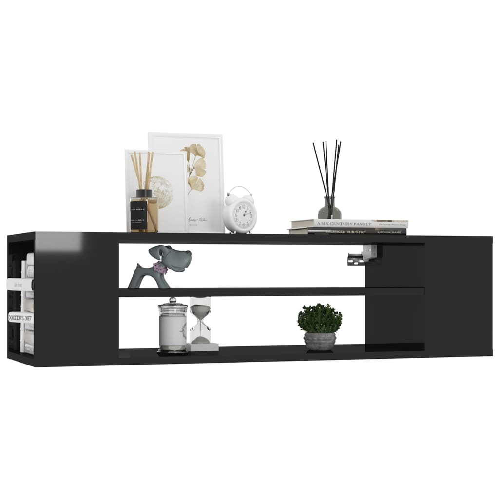 8720286541586_g_en_hd_1 vidaXL Hanging TV Cabinet High Gloss Black 100x30x26.5 cm Engineered Wood - Image 4