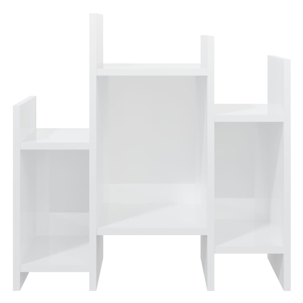 8720286542118_g_en_hd_3 vidaXL Side Cabinet High Gloss White 60x26x60 cm Engineered Wood - Image 6