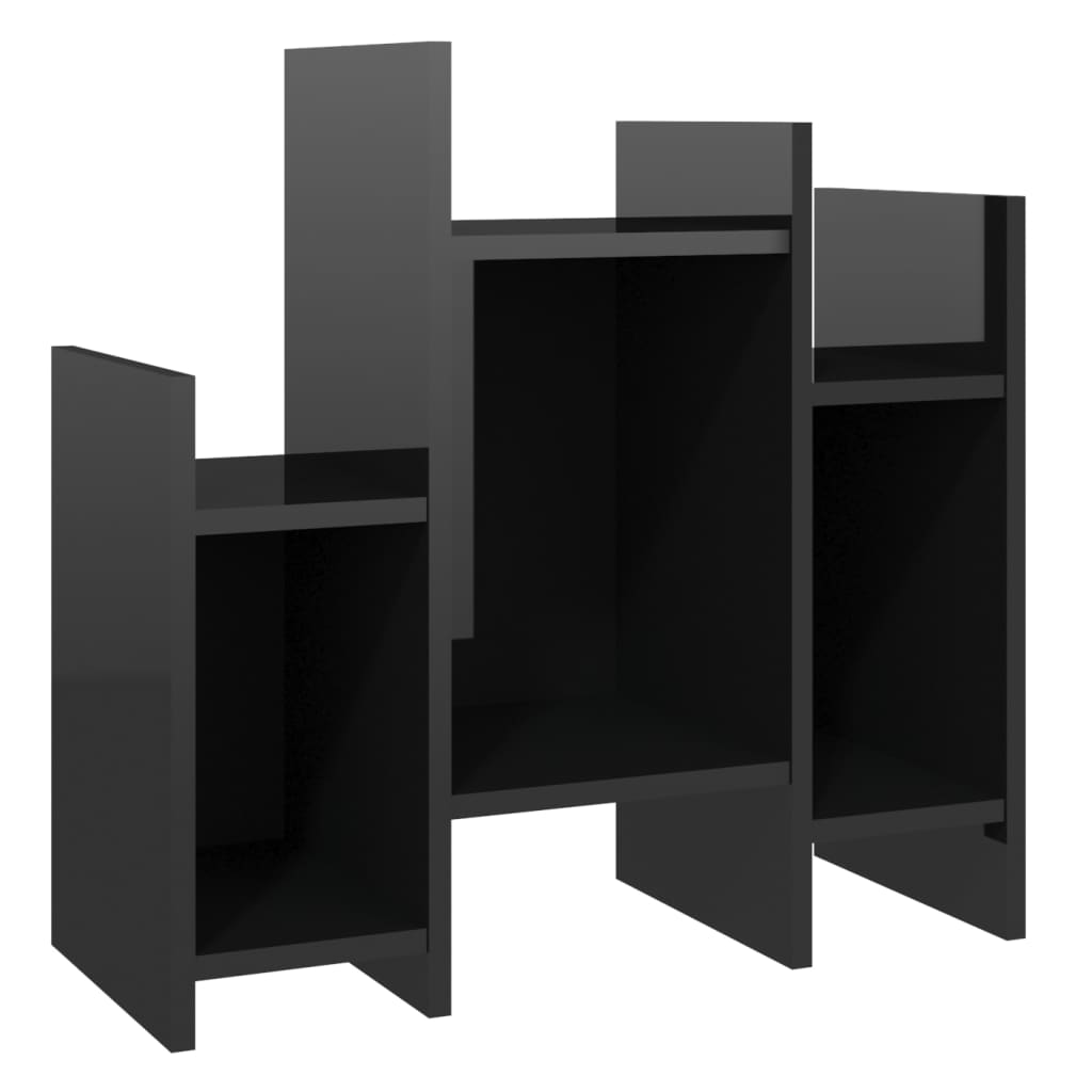 8720286542125_a_en_hd_1 vidaXL Side Cabinet High Gloss Black 60x26x60 cm Engineered Wood - Image 2