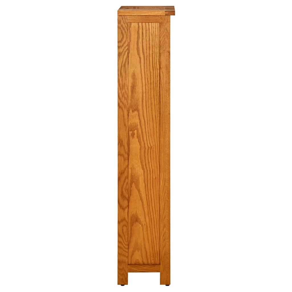 8720286543030_g_en_hd_2 vidaXL 4-Tier Bookcase 45x22x110 cm Solid Oak Wood - Image 4