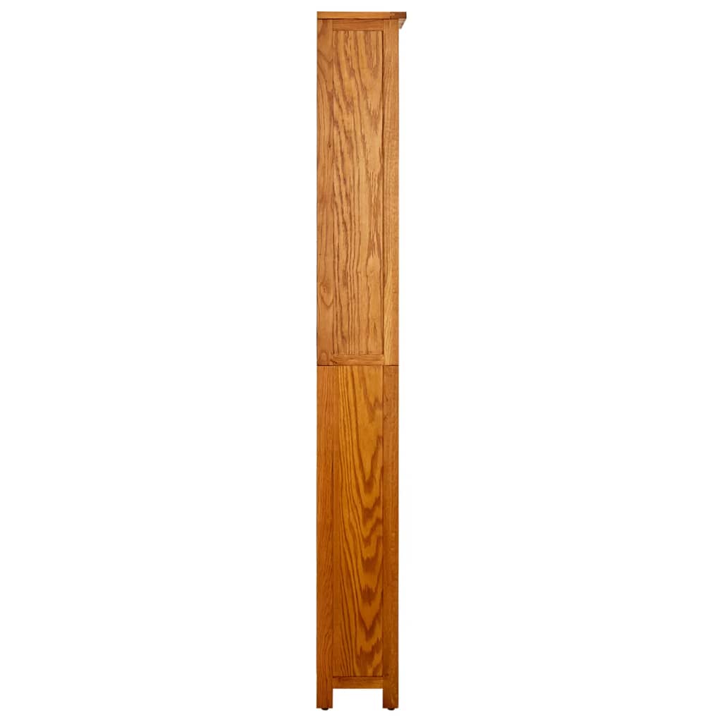 8720286543054_g_en_hd_2 vidaXL 6-Tier Bookcase 52x22x180 cm Solid Oak Wood - Image 4